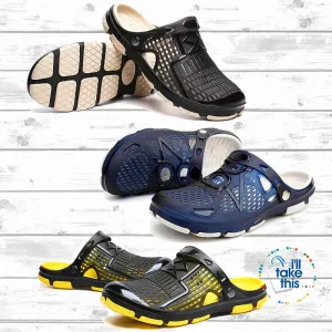👨 Men's Slip-on Sandals, Flip Flops, Outdoor Beach and Water sports casual shoes