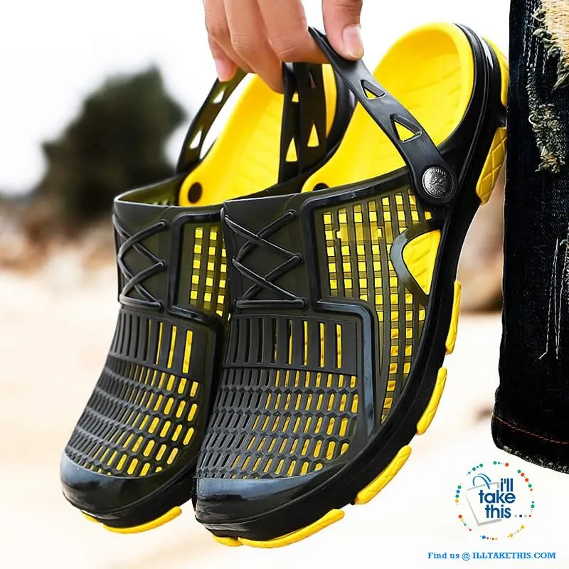 👨 Men's Slip-on Sandals, Flip Flops, Outdoor Beach and Water sports casual shoes