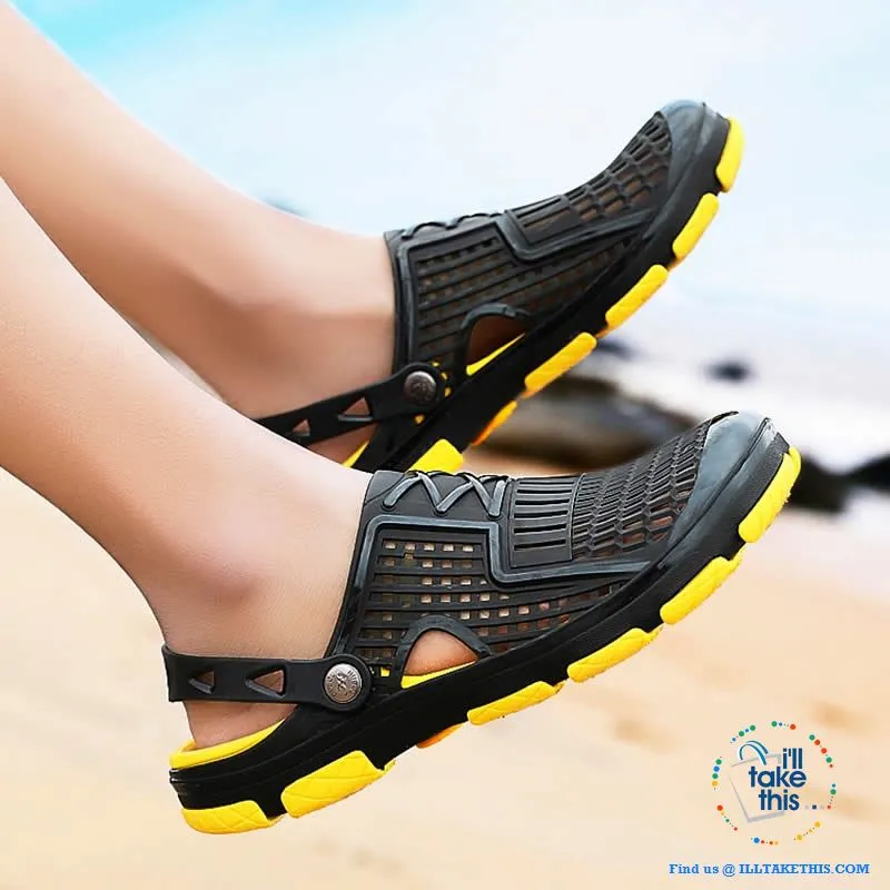 👨 Men's Slip-on Sandals, Flip Flops, Outdoor Beach and Water sports casual shoes