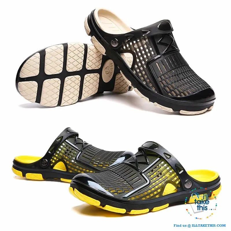 👨 Men's Slip-on Sandals, Flip Flops, Outdoor Beach and Water sports casual shoes