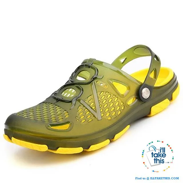 👨 Men's Slip-on Sandals, Flip Flops, Outdoor Beach and Water sports casual shoes