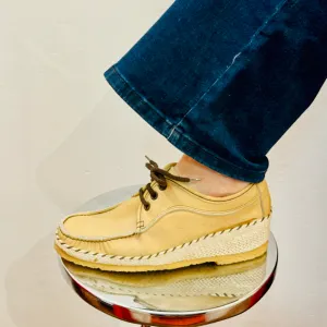 70s Beige Florsheim Espadrille