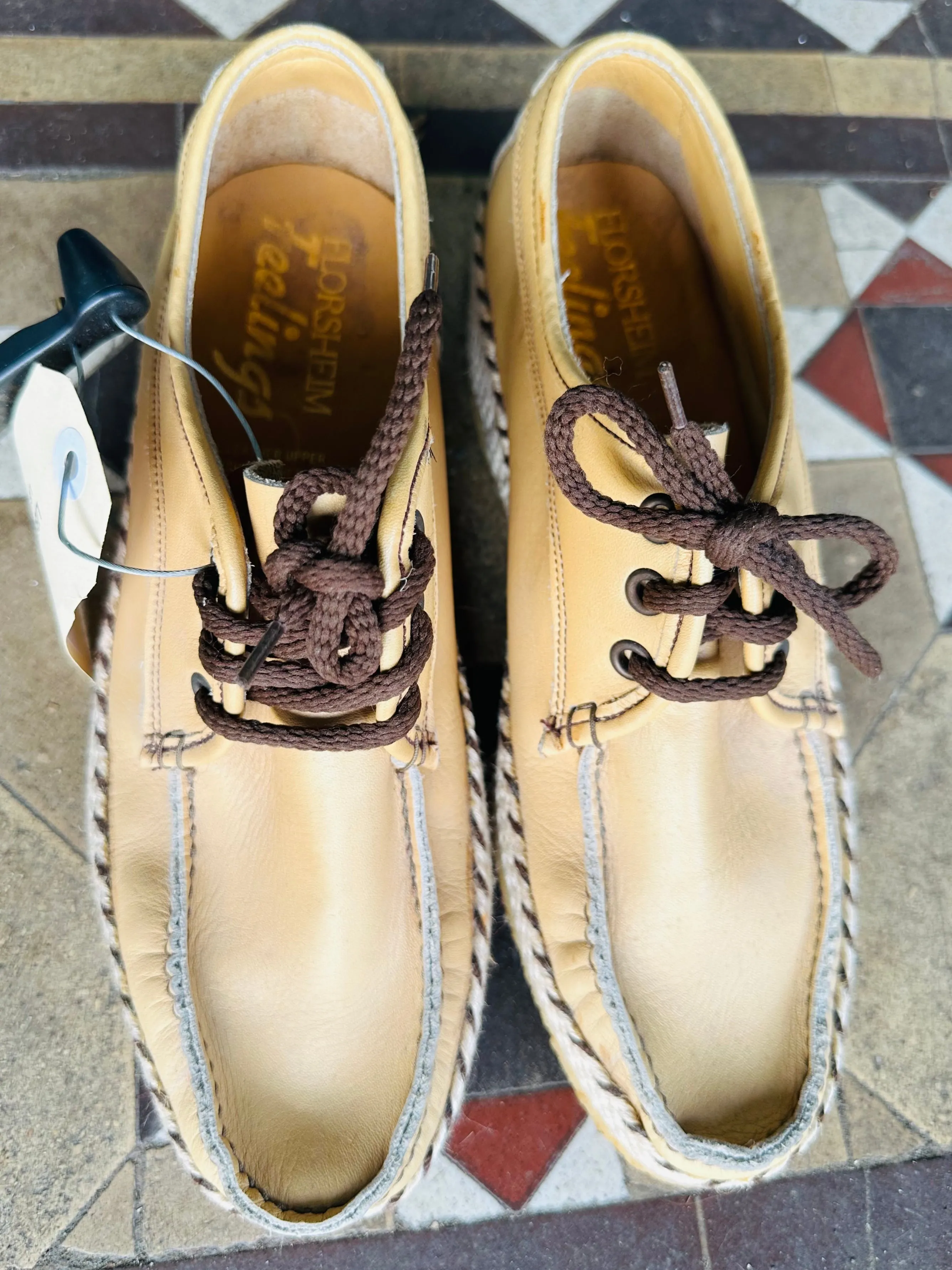 70s Beige Florsheim Espadrille