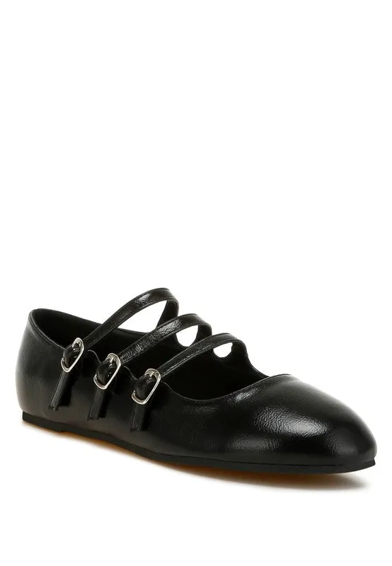Aurora Ballet Flats with Straps