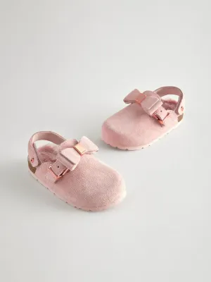 Baker by Ted Baker Girls  Bow Clog Mule Slippers