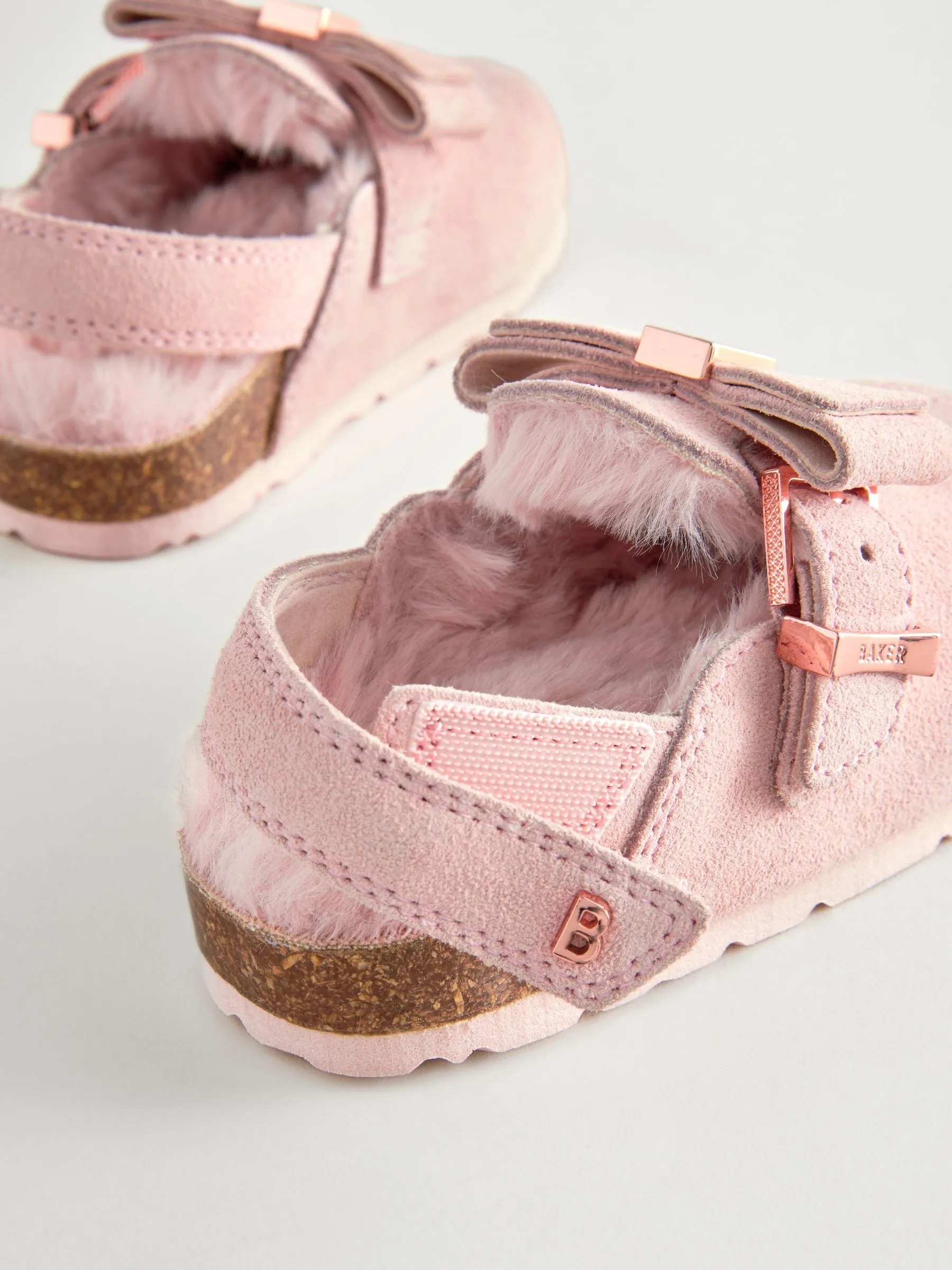 Baker by Ted Baker Girls  Bow Clog Mule Slippers