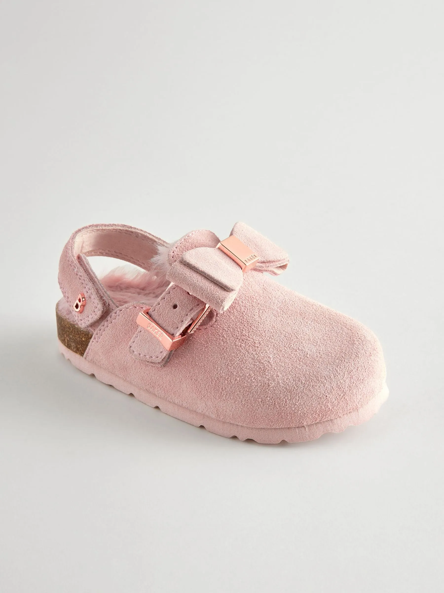 Baker by Ted Baker Girls  Bow Clog Mule Slippers