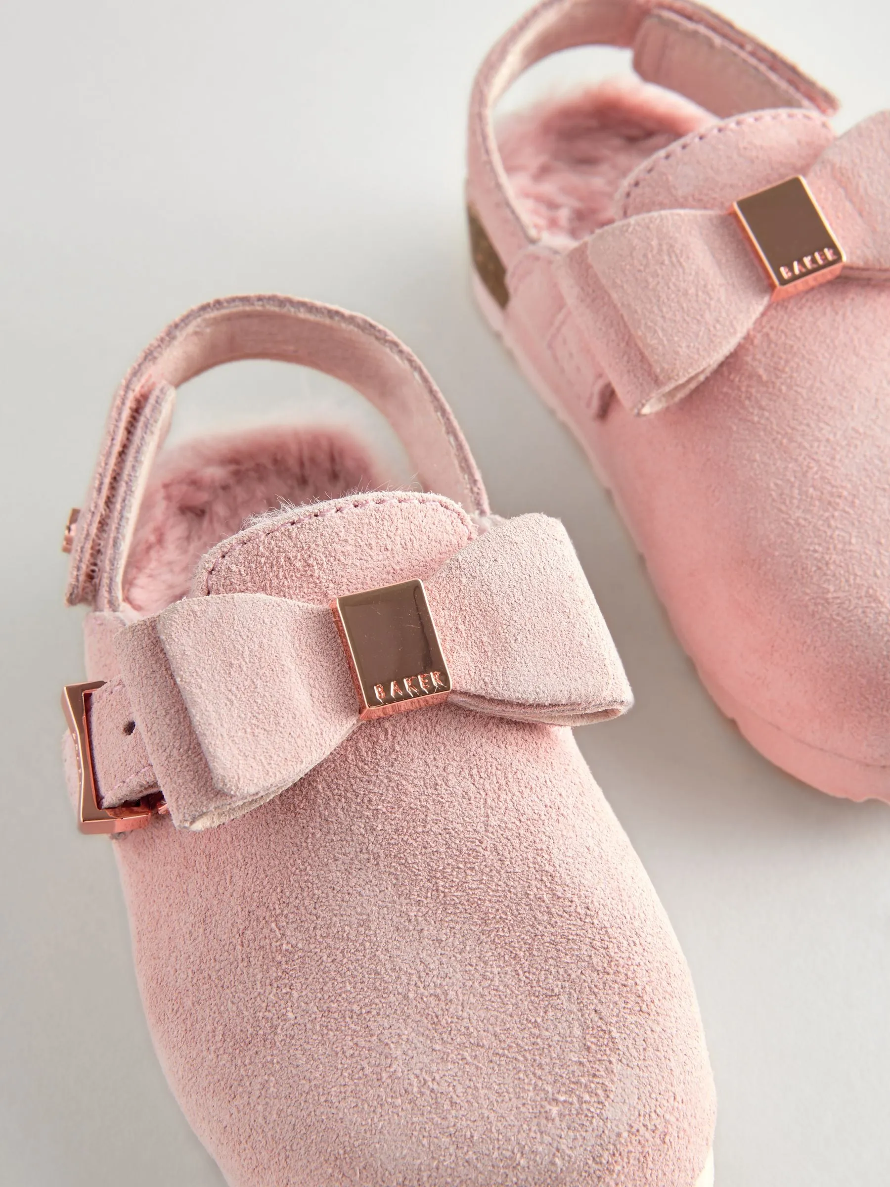 Baker by Ted Baker Girls  Bow Clog Mule Slippers