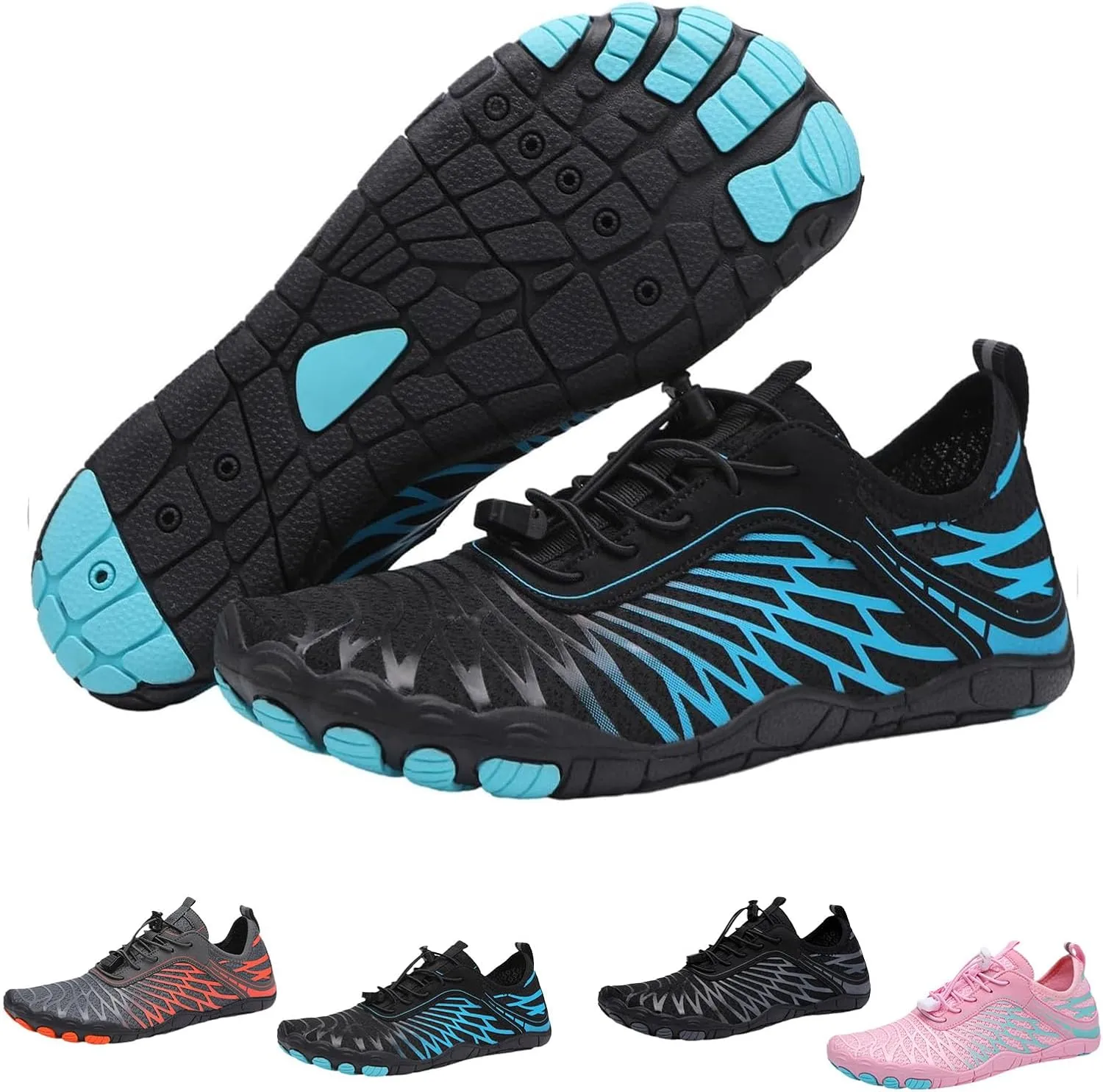 Barefoot Shoes Women Men Hike Comfortable Grounded Lightweight Footwear Non-Slip Sole Wide Toe Box