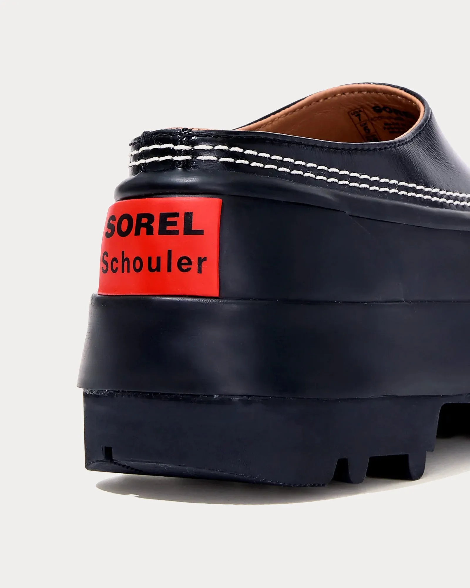 Caribou Black / Chalk Mules