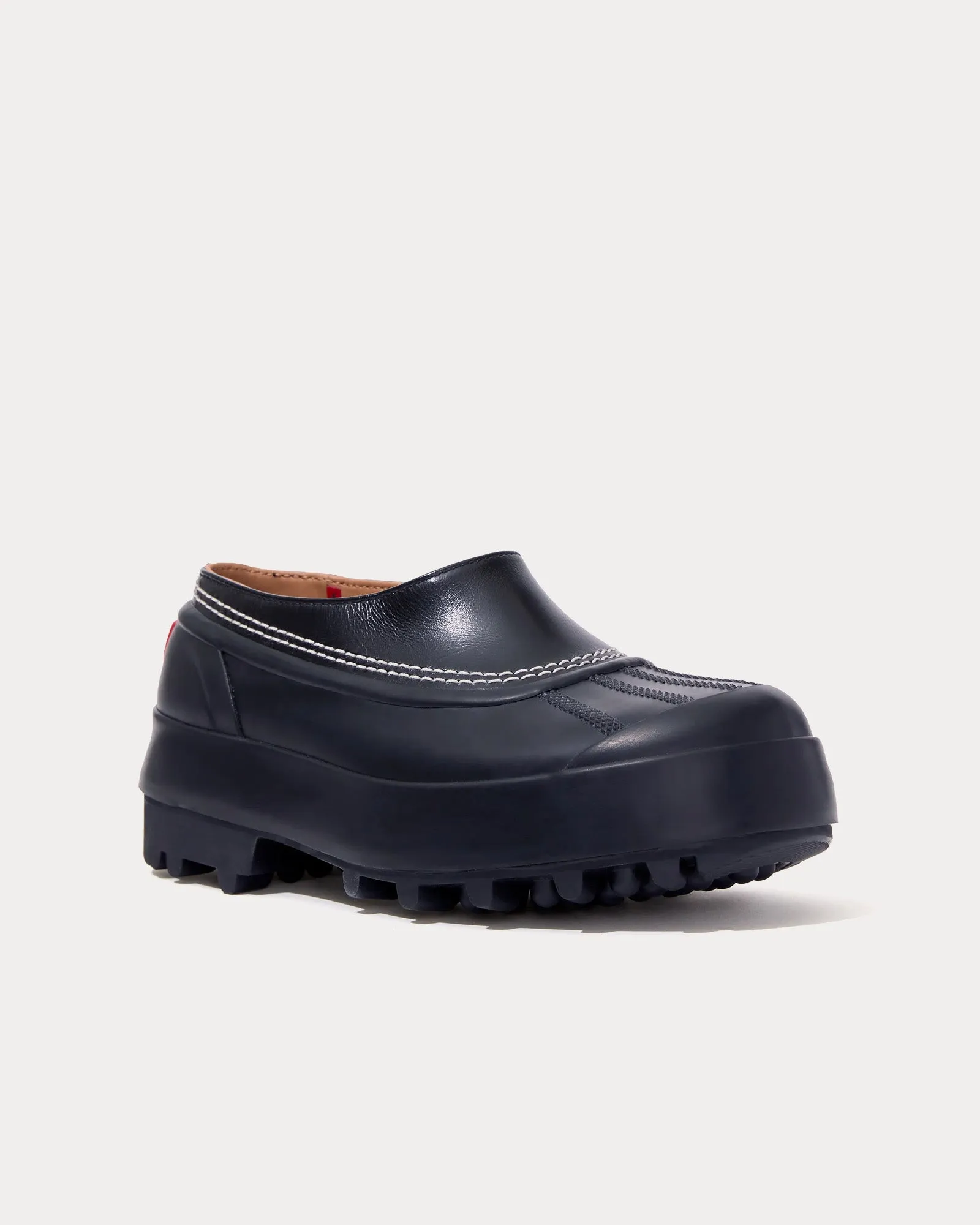 Caribou Black / Chalk Mules