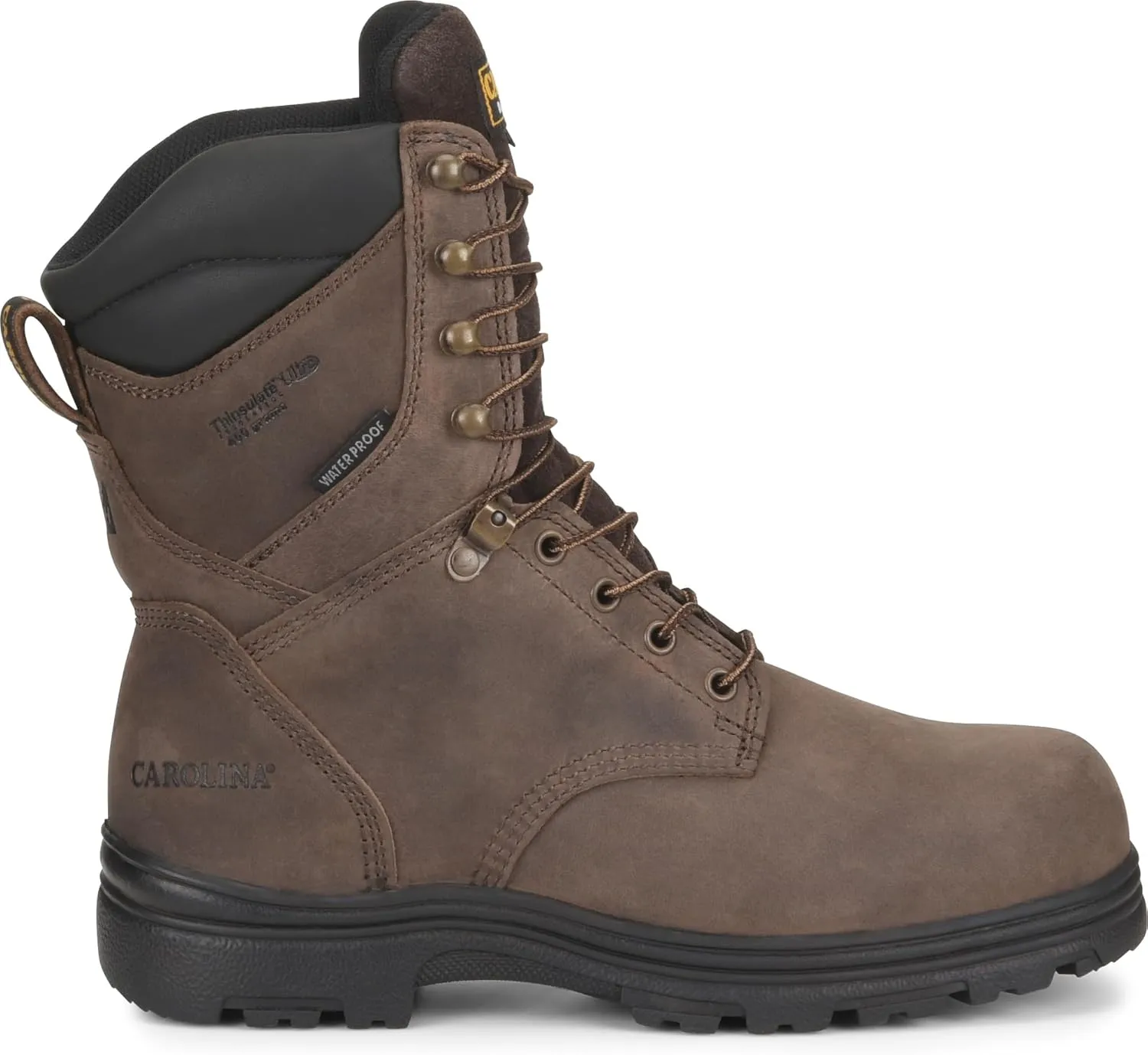 Carolina Men's SVB 8" Steel Toe Waterproof Work Boots, Copper