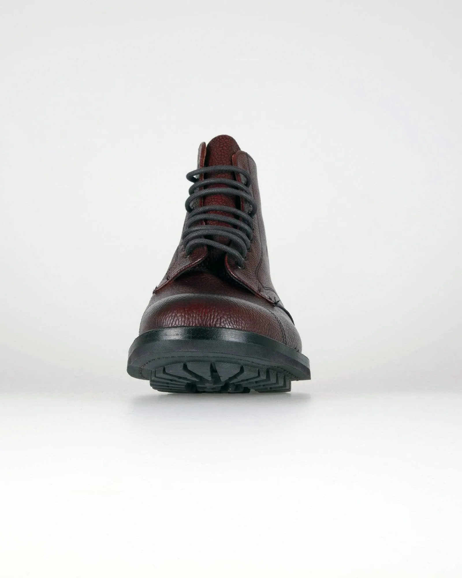 Cheaney Pennine II R Country Derby Boot - Burgundy Grain Leather