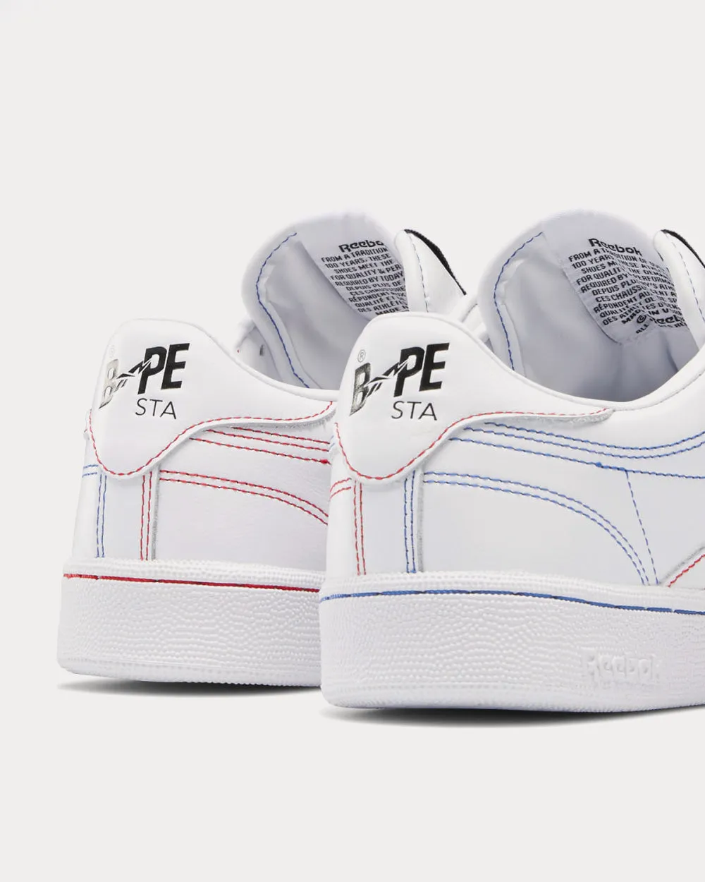 Club C 85 White / Black Low Top Sneakers