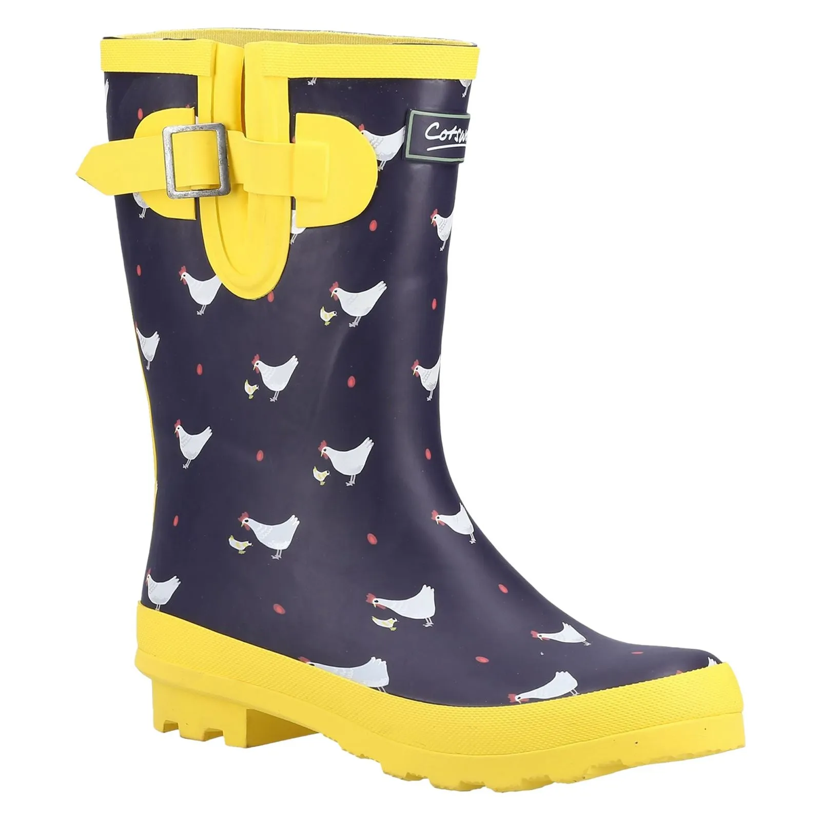 Cotswold Women Boots - Farmyard Mid Wellington in 2 Colours, 3-8