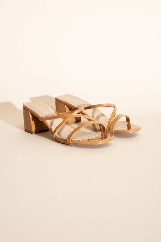 CRIMP MULE SANDAL