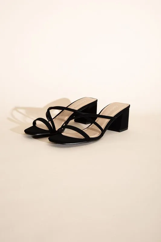 CRIMP MULE SANDAL
