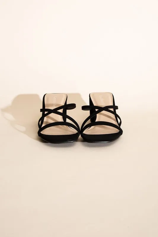 CRIMP MULE SANDAL