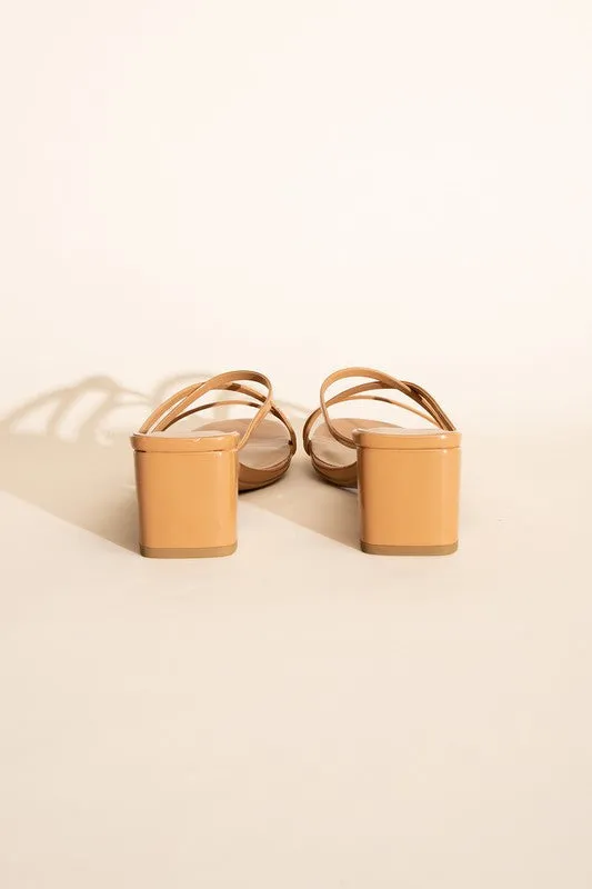 CRIMP MULE SANDAL