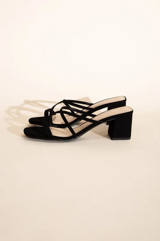 CRIMP MULE SANDAL