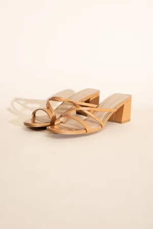 CRIMP MULE SANDAL