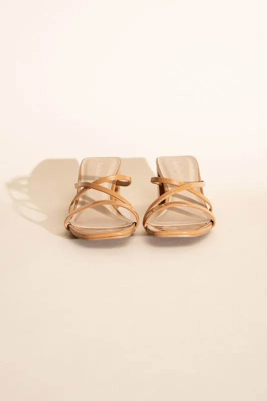 CRIMP MULE SANDAL