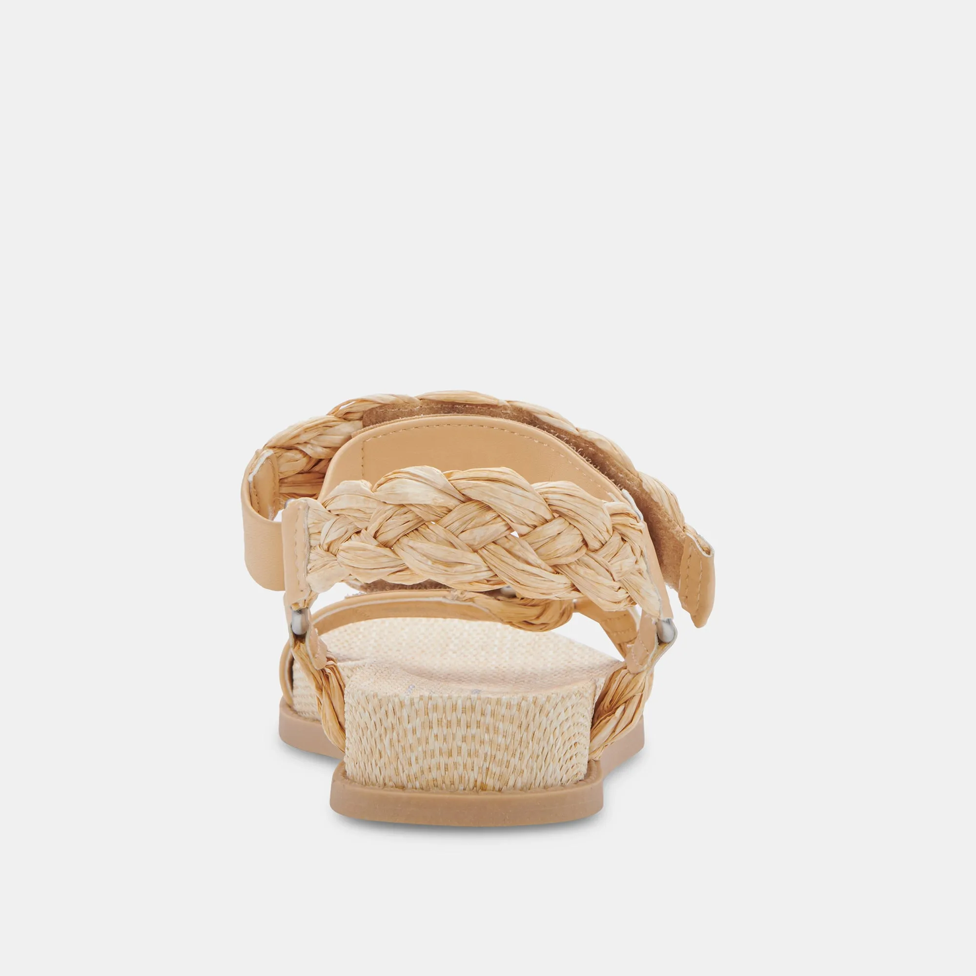 GIMRA SANDALS LT NATURAL RAFFIA