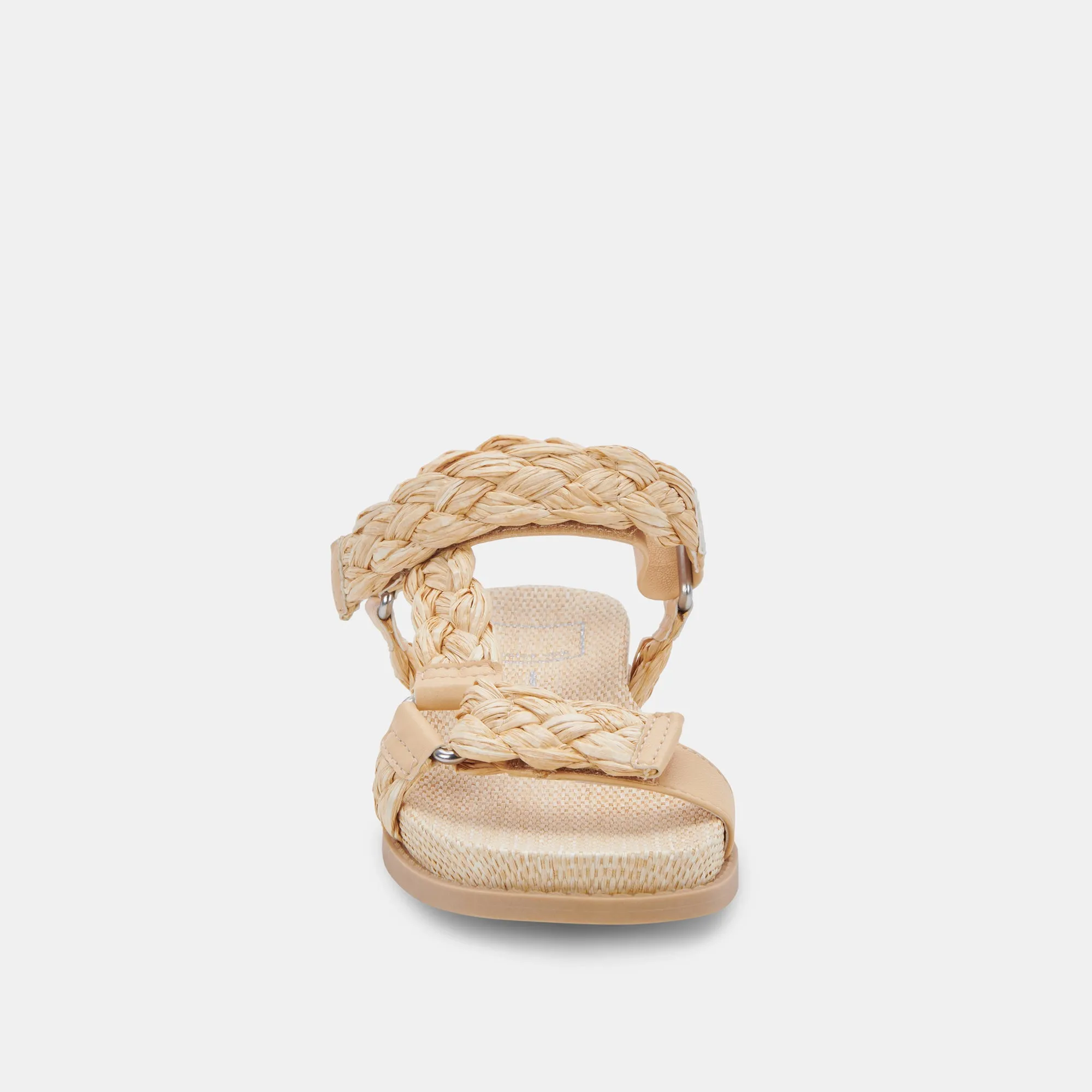 GIMRA SANDALS LT NATURAL RAFFIA