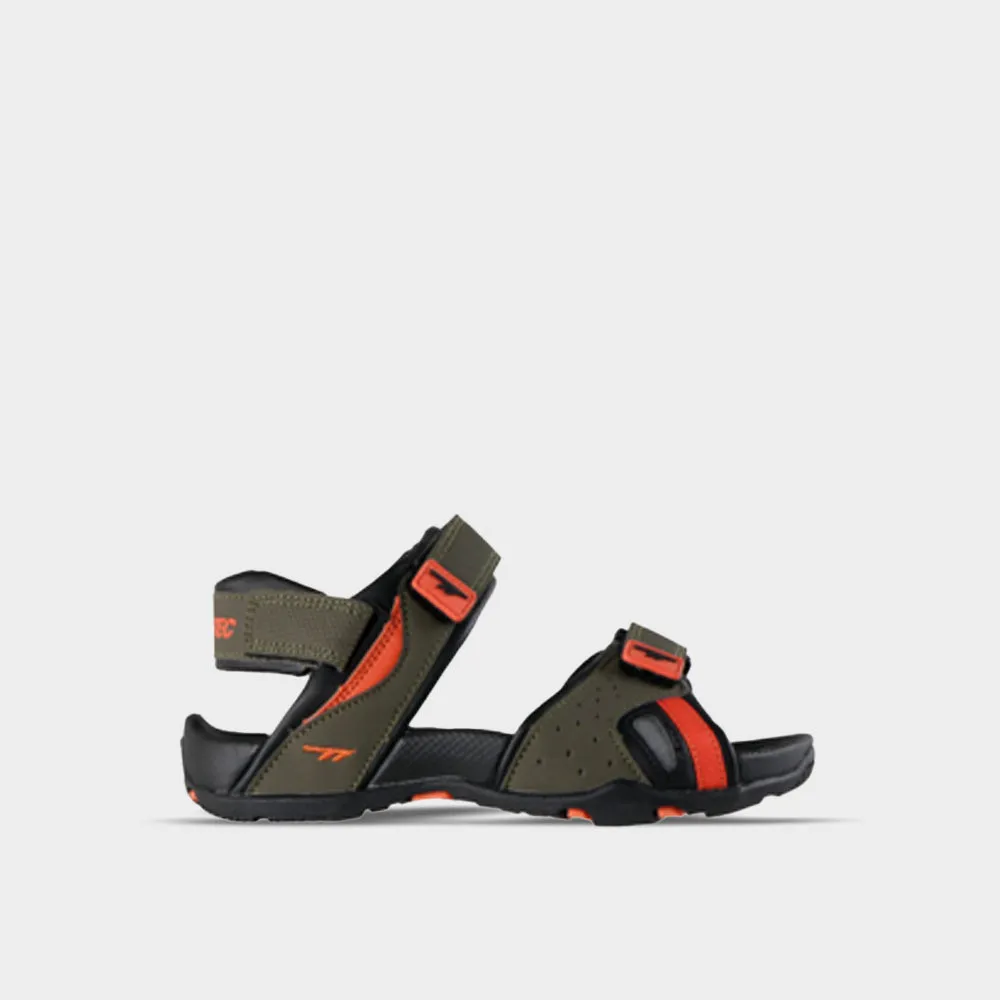 HI-Tec Kids Ula Jnr Sandals Green/Orange _ 182382 _ Green