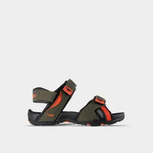 HI-Tec Kids Ula Jnr Sandals Green/Orange _ 182382 _ Green