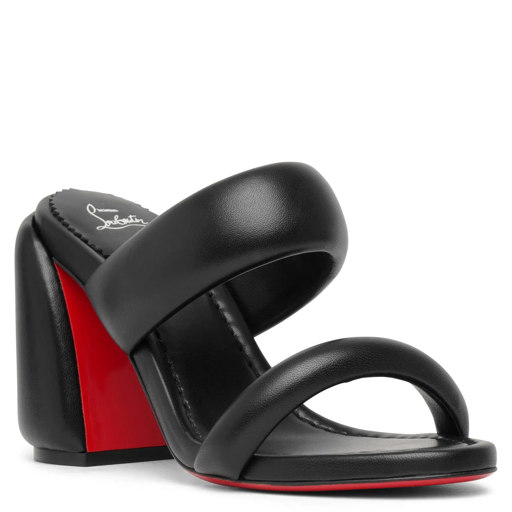 Inflama Sab 85 black leather mules