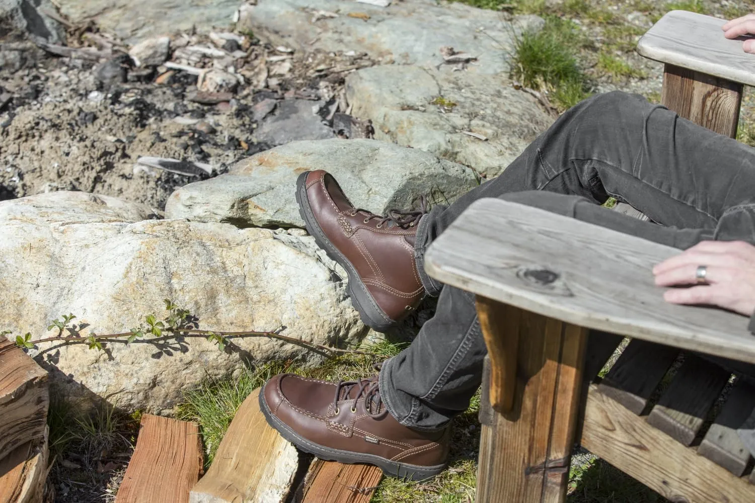Irish Setter, Soft Paw, Mens, Waterproof, Full Grain Leather, Chukka Shoe