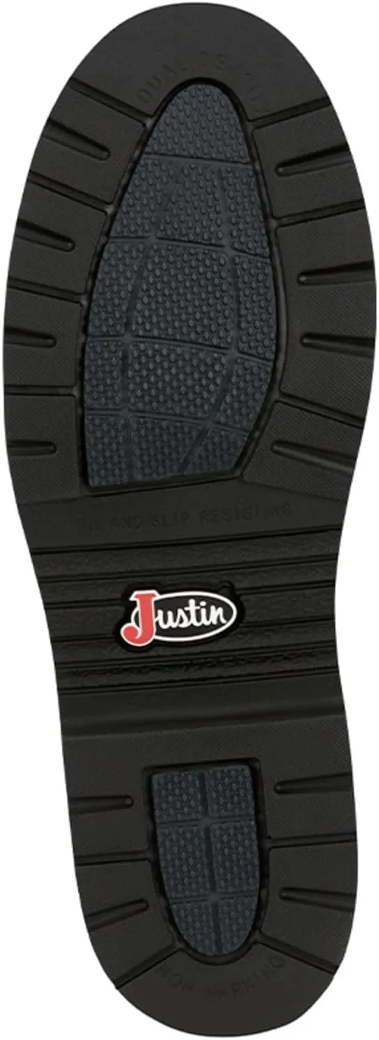 Justin Men's Rivot Lace-Up Work Boot Soft Toe - Ow440