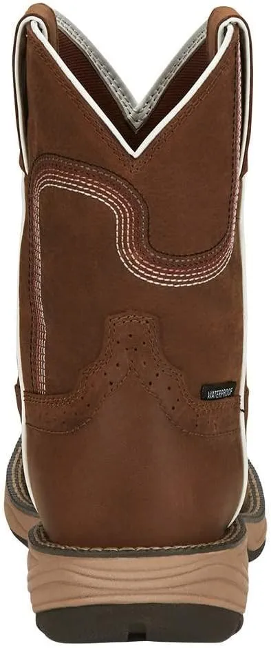 Justin Women's Stampede Rush WP Soft Square Toe Work Boot