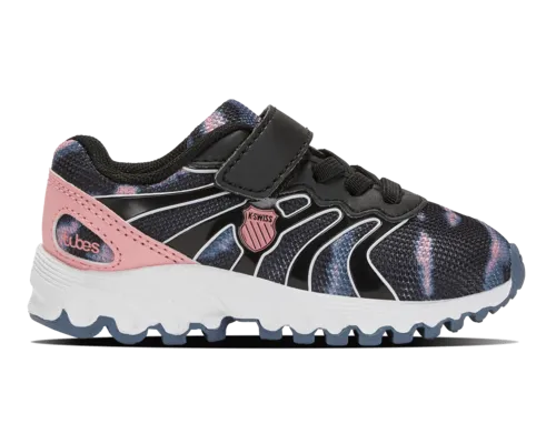K-Swiss Kids Tubes 200 Strap Bk Pny Rltl Tiedy Shoes