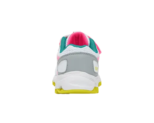 K-Swiss Kids Tubes 200 Strap Highrise Neon Pink Neon Teal Opt Yellow Shoes