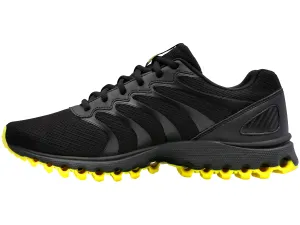 K-Swiss Men's Tubes 200 Training Shoe, Black/Optic Yellow, 14 M