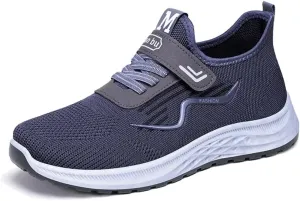 Mens Running Tennis Shoes Walking Fashion Athletic Sneakers Work Gym Shoes Comfort Lightweight Mesh Soft Sole