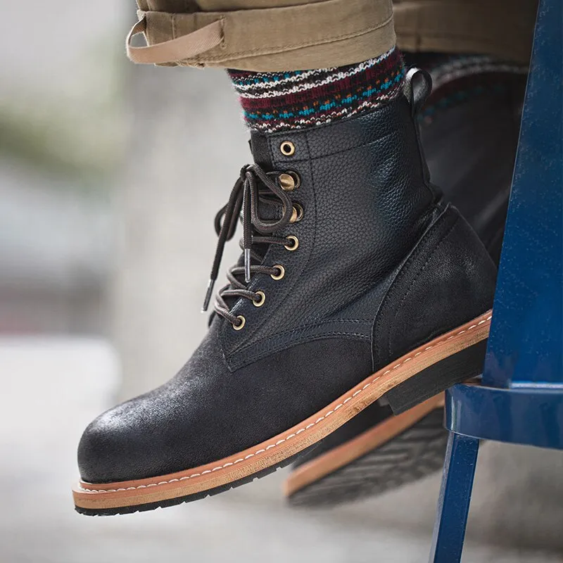 Men's Vintage Ankle Boots