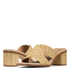 Ohara Mid Heel Mule