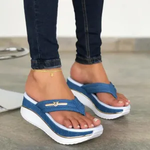 Outdoor Casual Thick Bottom Flip-Flops
