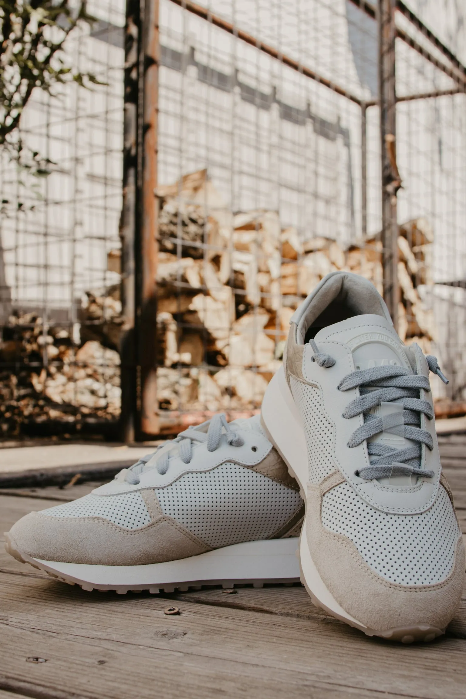 P448 Cancun - White Perforated
