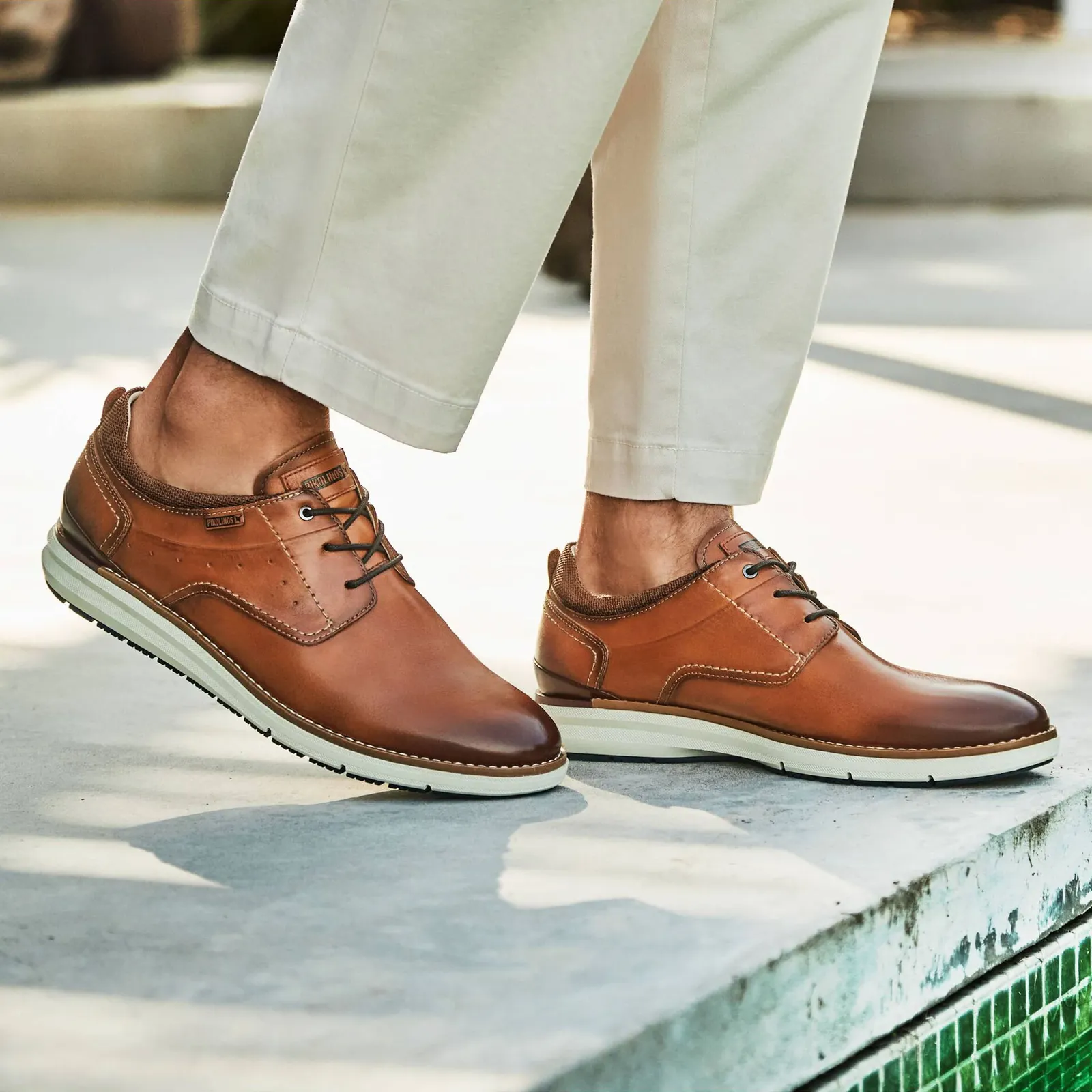 Pikolinos Manacor M1A-4276C1 Oxford (Men) - Brandy