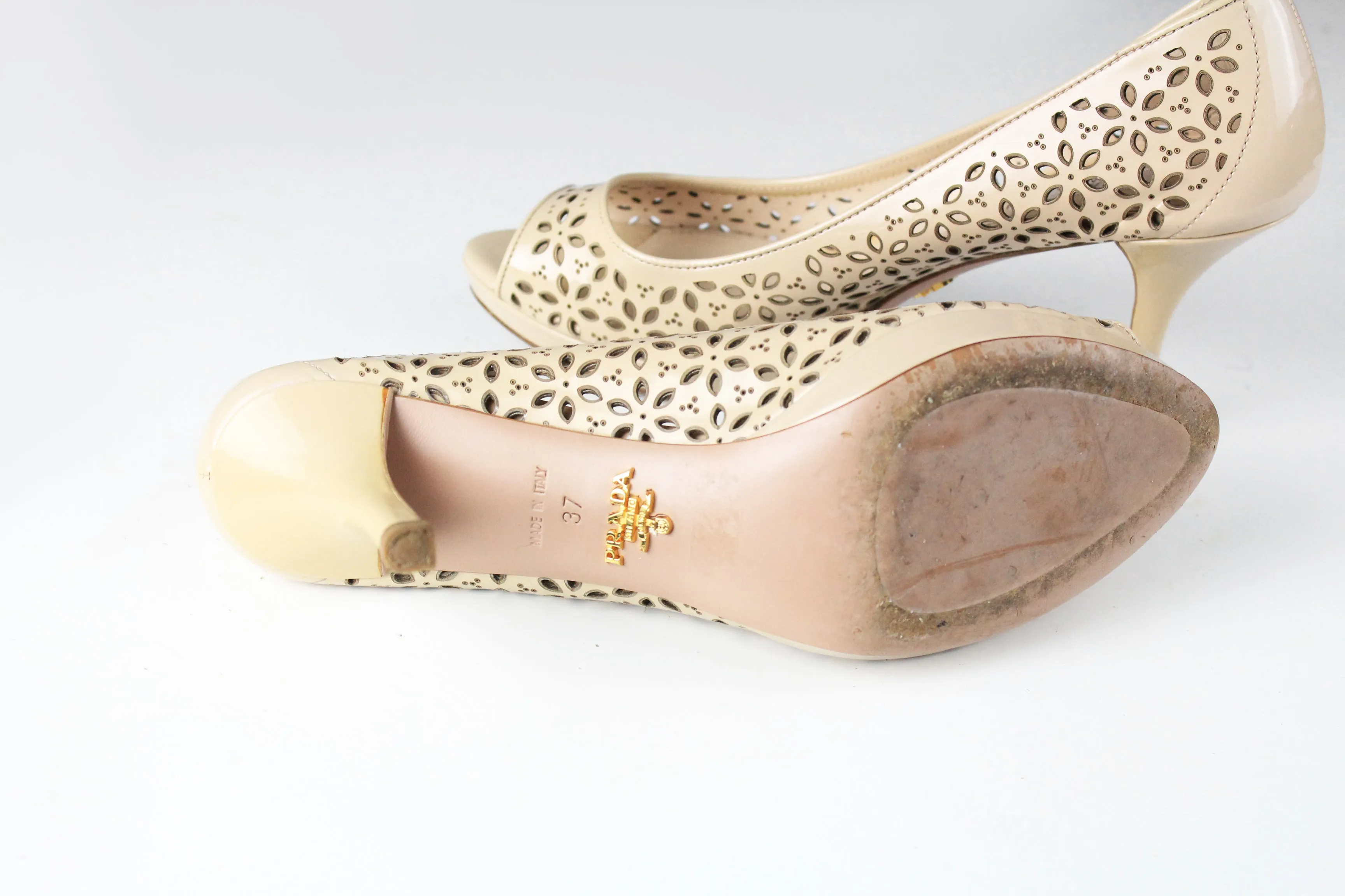 Prada Heels Shoes Women's EUR 37