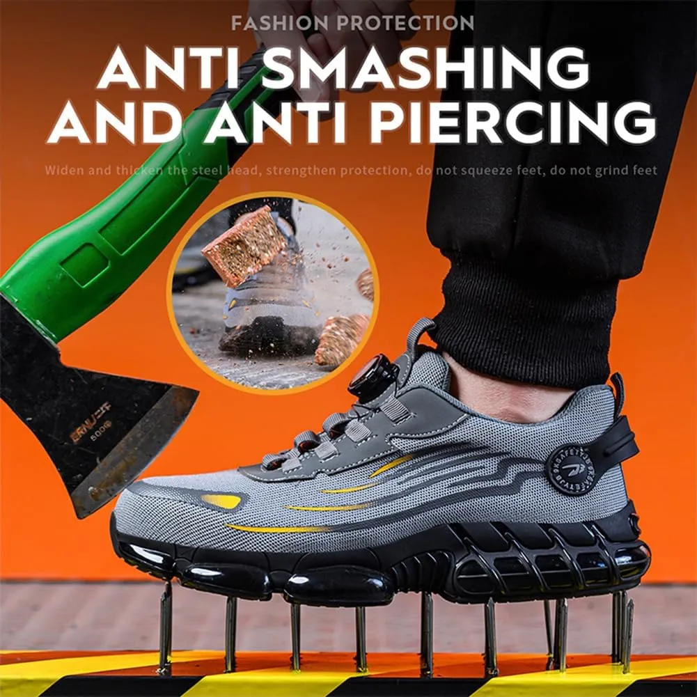 Prestivos Shoes for Men Women Prestivos Steel Toe Shoes Safety Steel Toe Sneakers for Men 2025 New Comfortable Work Shoe