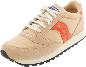 Saucony Mens Jazz Original Vintage Lifestyle Running Shoes Tan