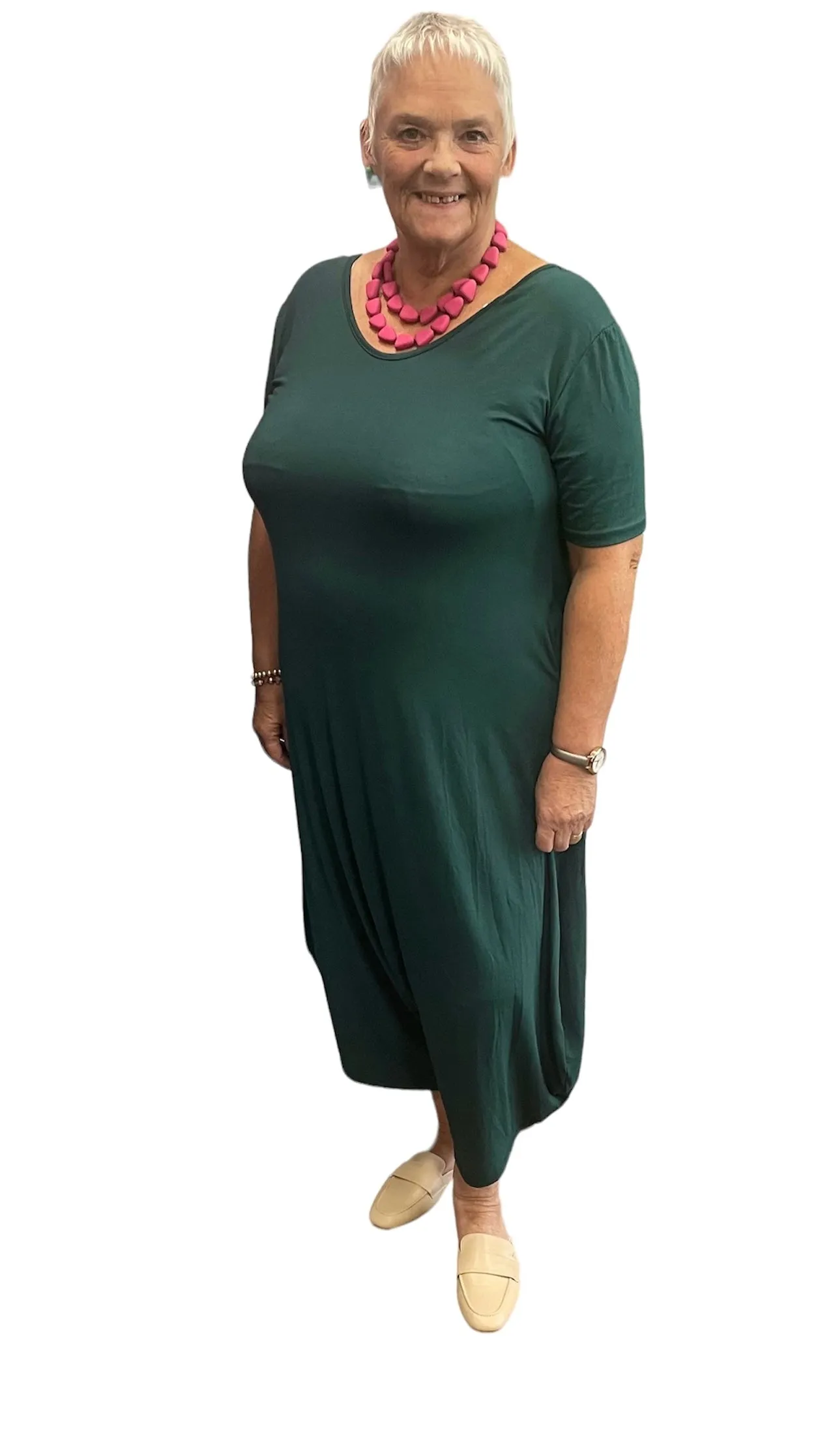 Scoop Neck Maxi Jumpsuit