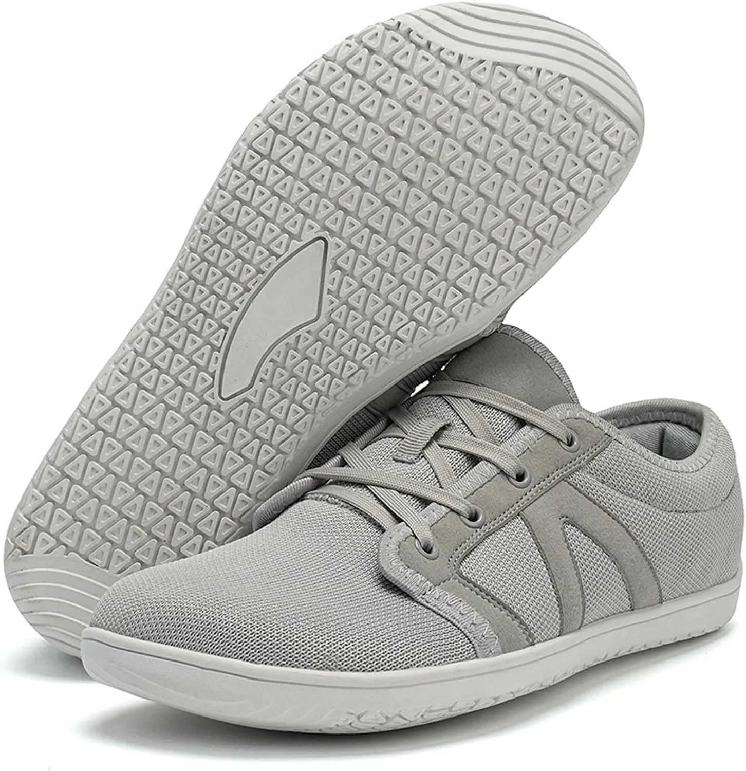SECHRITE Womens Mens Wide Width Barefoot Sneakers Minimalist Zero Drop Sole Wide Toe Box Fashion Walking Shoes