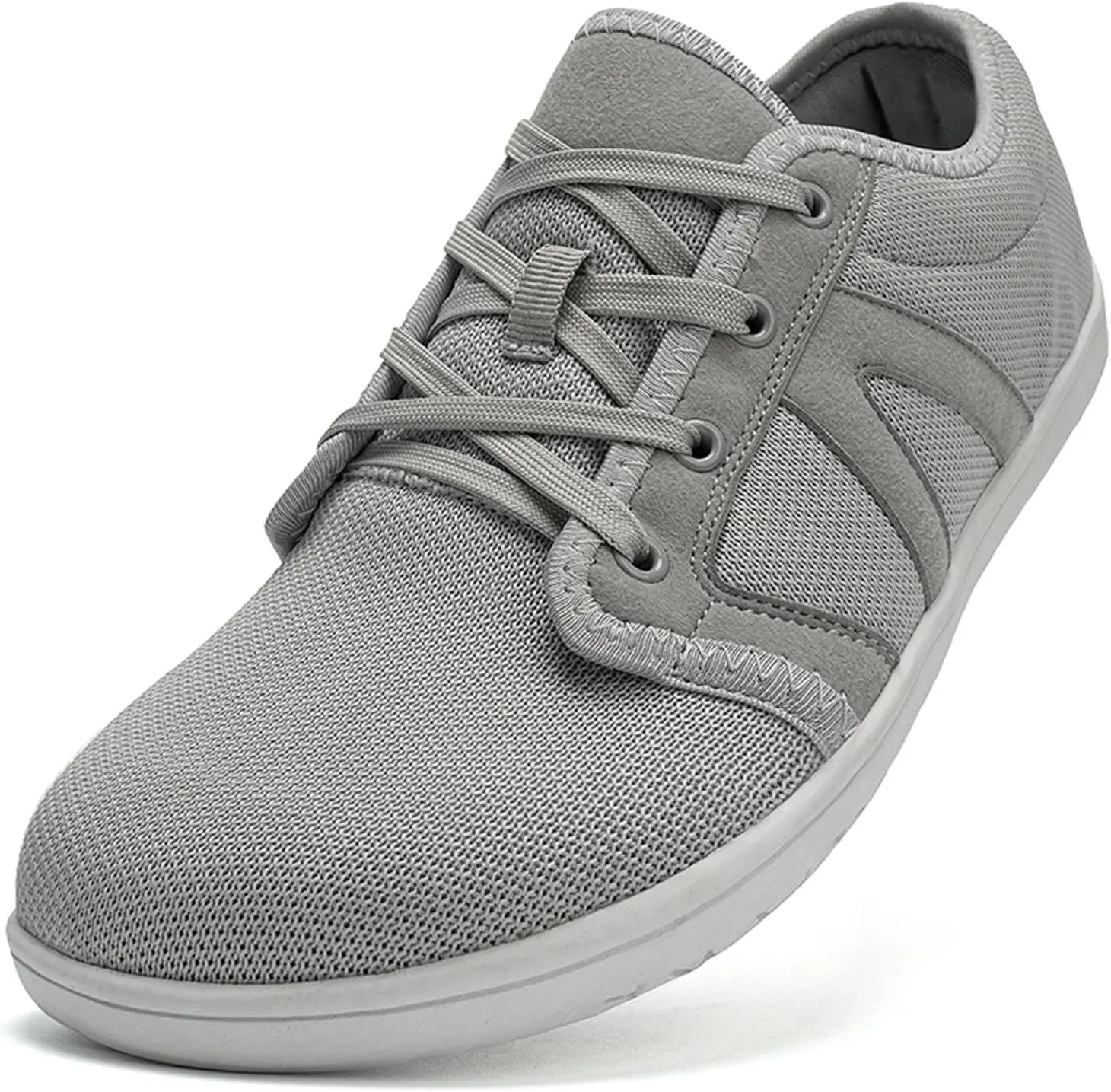 SECHRITE Womens Mens Wide Width Barefoot Sneakers Minimalist Zero Drop Sole Wide Toe Box Fashion Walking Shoes