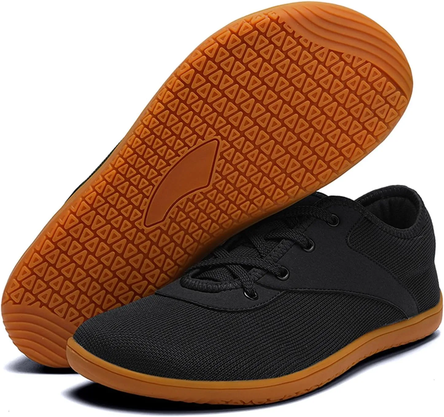 SECHRITE Womens Mens Wide Width Barefoot Sneakers Minimalist Zero Drop Sole Wide Toe Box Fashion Walking Shoes